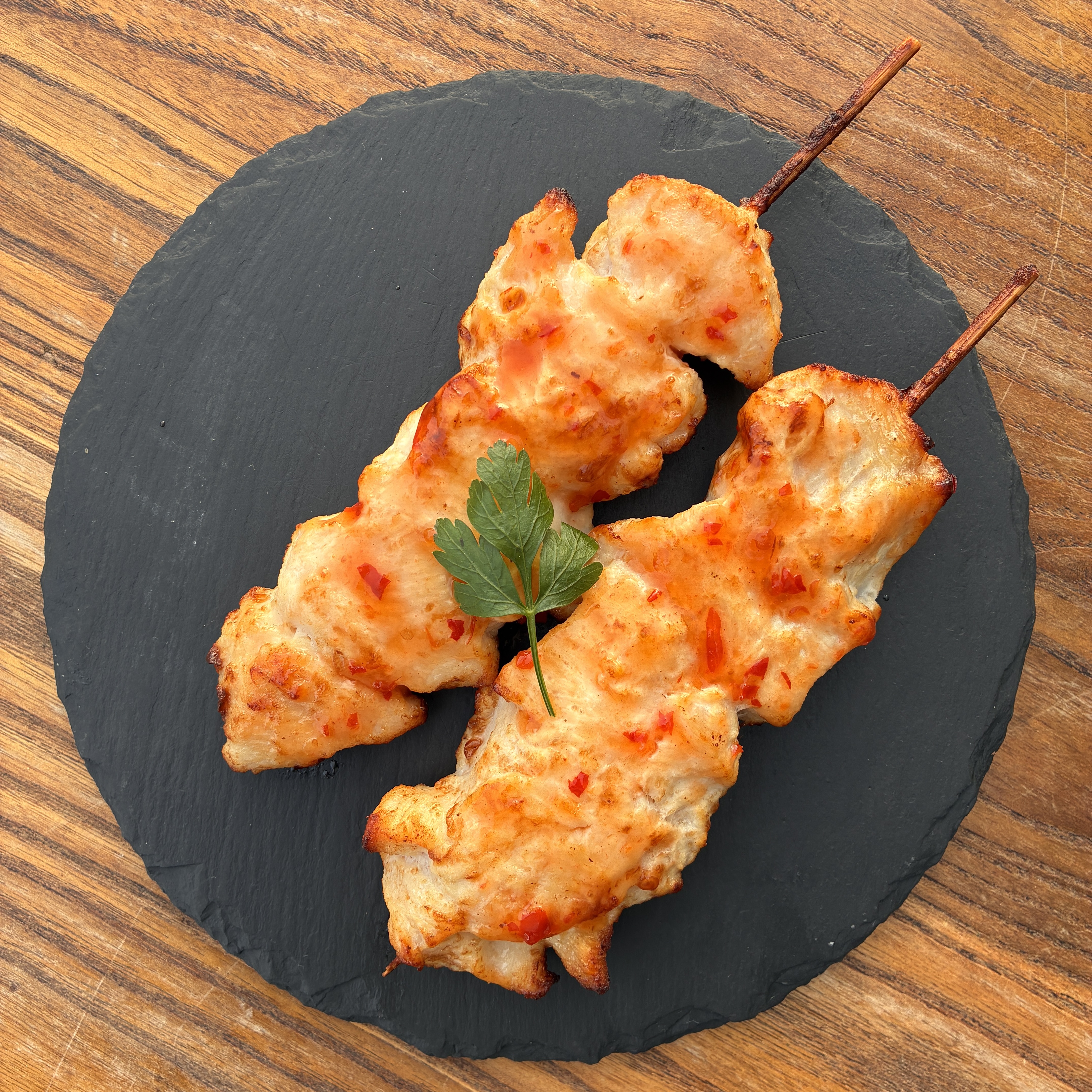 Hähnchenbrustspieße